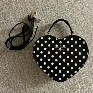 kate spade Love Shack Heart Purse – Polka Dot